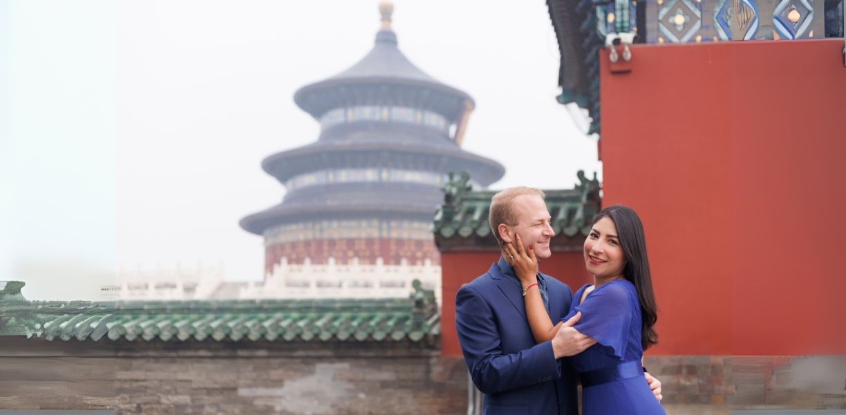 couples photo-beijing-temple-of-heaven